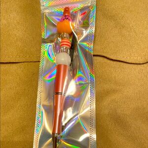 Handcrafted Cute Easter egg Pen Topper. With extra ink